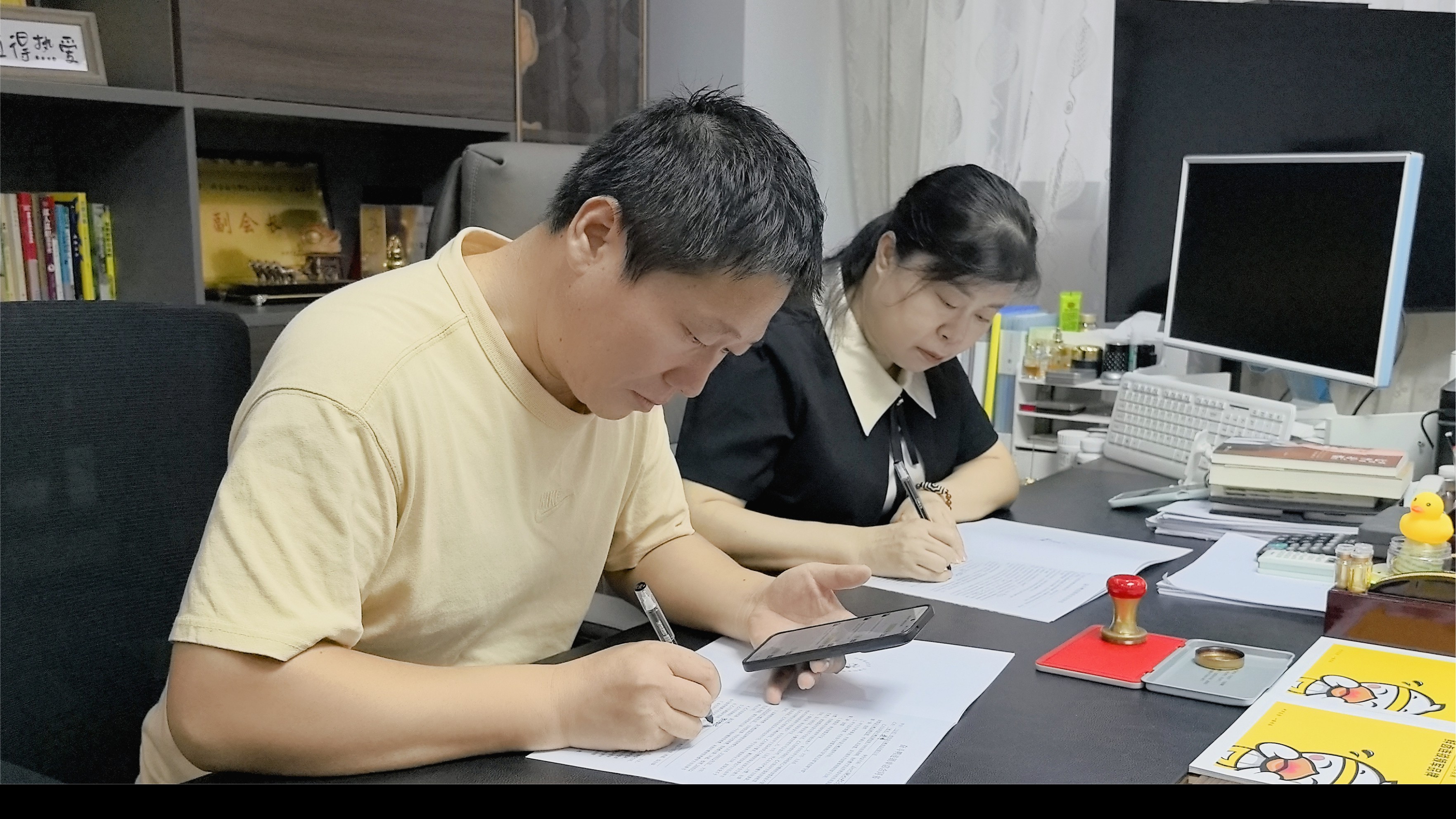 以奋斗之名，赴创业之约｜奋斗鸭再迎合作伙伴，合作签约圆满落定